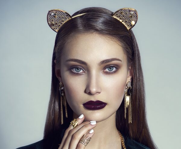 MILTON-FIRENZE Fashion Jewelry Fringe Headband Tiara
