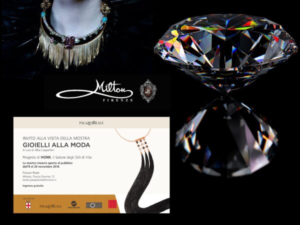 Fashion Jewelry Exhibition curated by Alba Cappellieri with participation if MILTON-FIRENZE